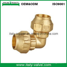 OEM&ODM Quality Brass Forged PE Pipe Equal Elbow (IC-7008)